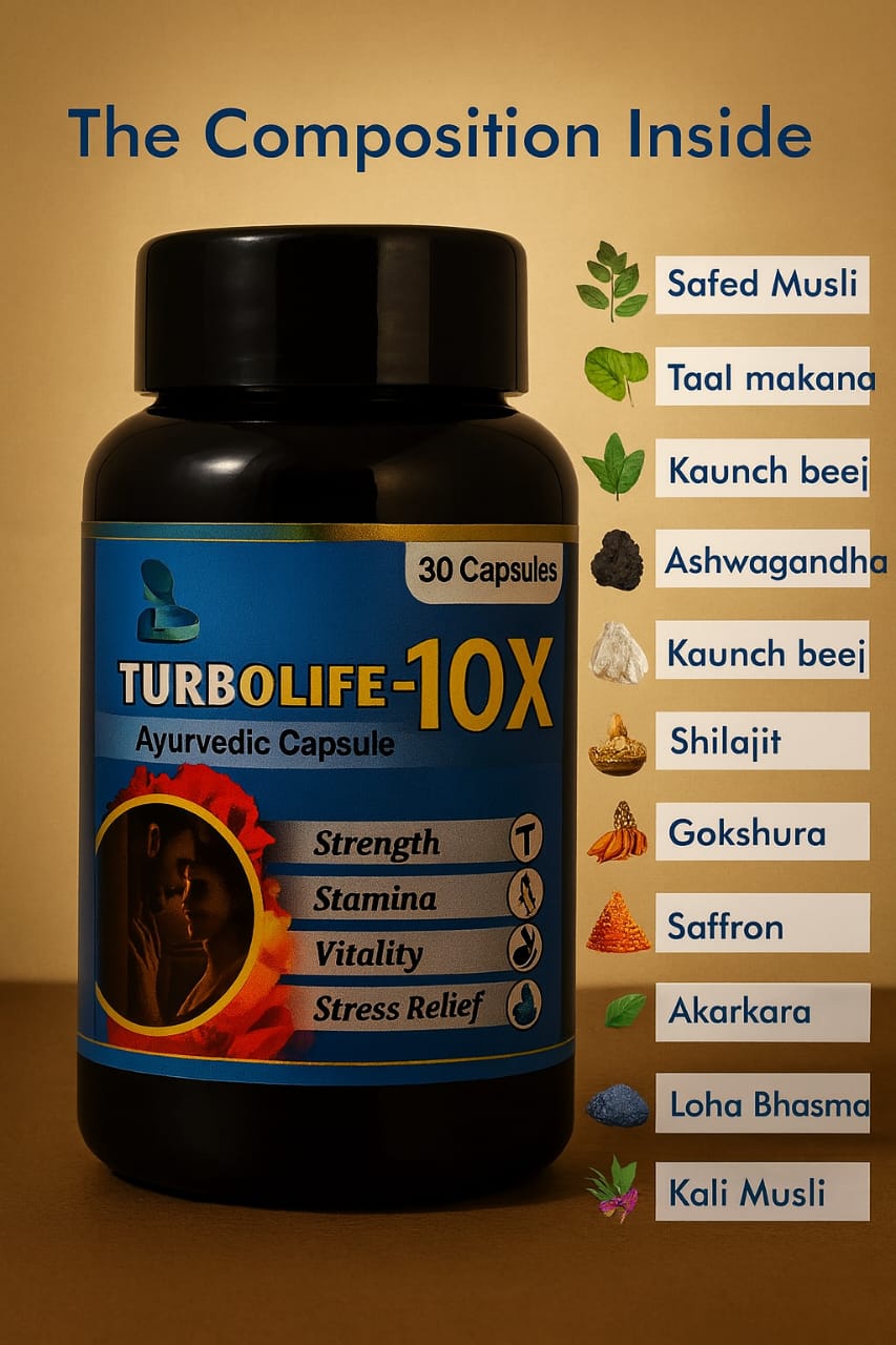 Turbolife 10X 30-Capsules