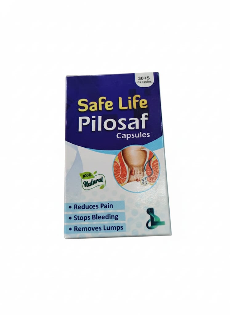 Safe Life Pilosaf Capsules 30 days course
